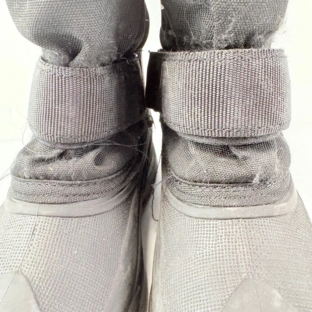 Kamik Snow Boots Little Kids Size 13 Black Waterproof Insulated Winter Boots